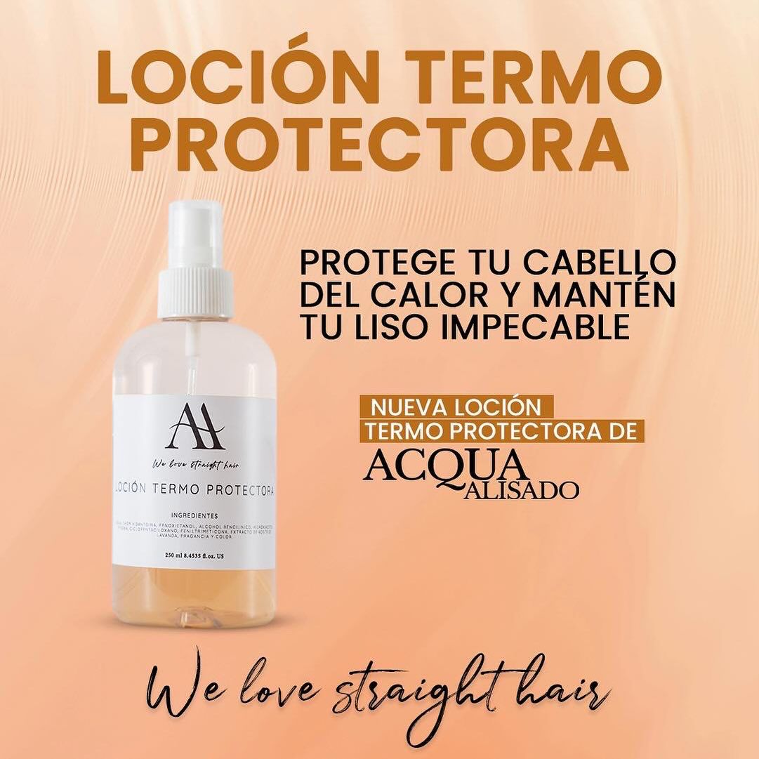 Loción Termo Protectora Acquaalisado